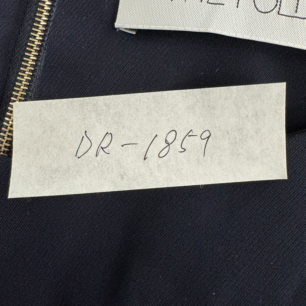 The Fold Camelot Dress Size 16 Navy Blue Fit And Flare Formal Nwt Dr-1859 — image 2 of 8